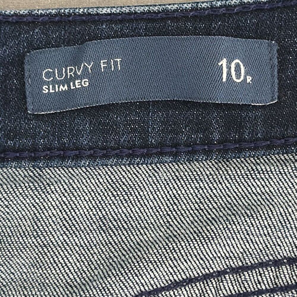 J. Jill Denim Curvy Slim Leg Ankle Fit Jeans Size 10 - Picture 11 of 11